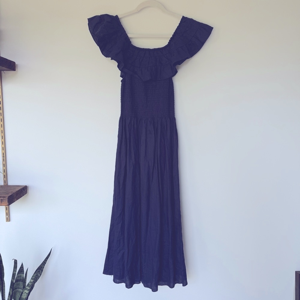 Hill House The Nap Dress | Sz Sm | 100% Linen - Picture 2 of 5